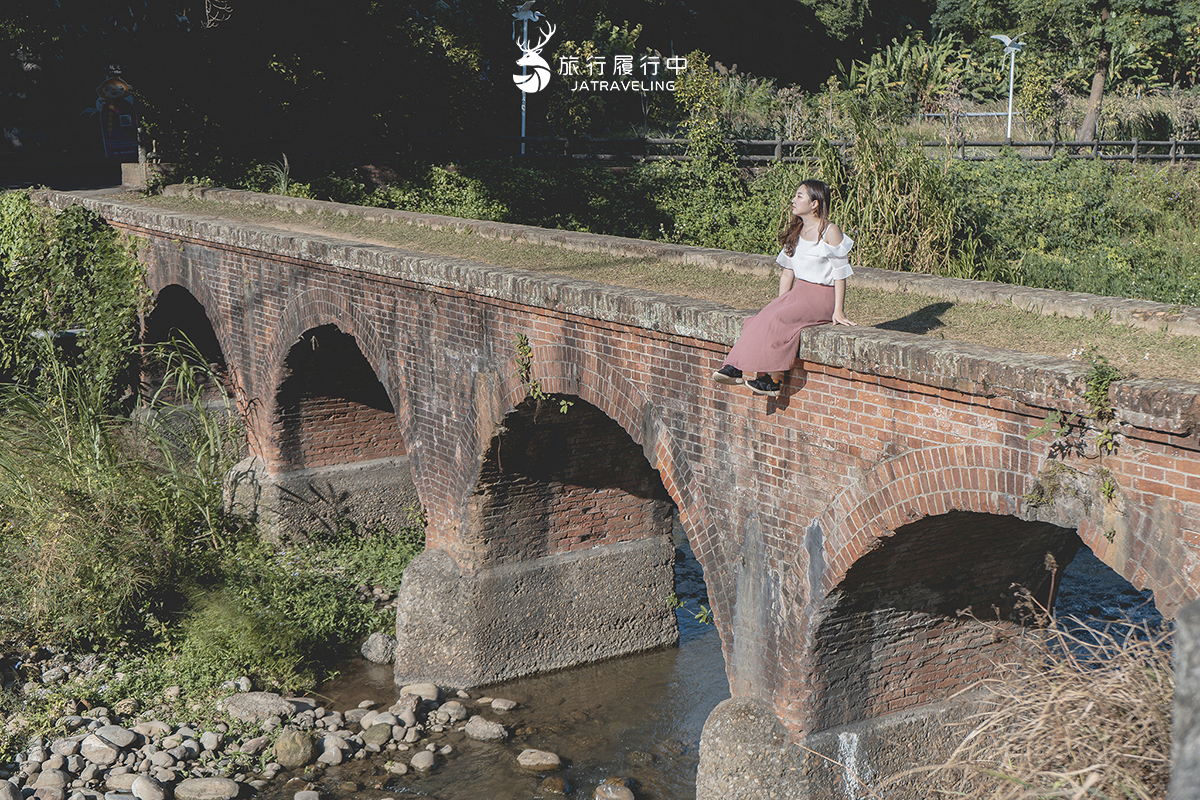 【桃園景點推薦】大平紅橋，漫步在歷史百大建築的糯米紅橋上 - 旅行履行中