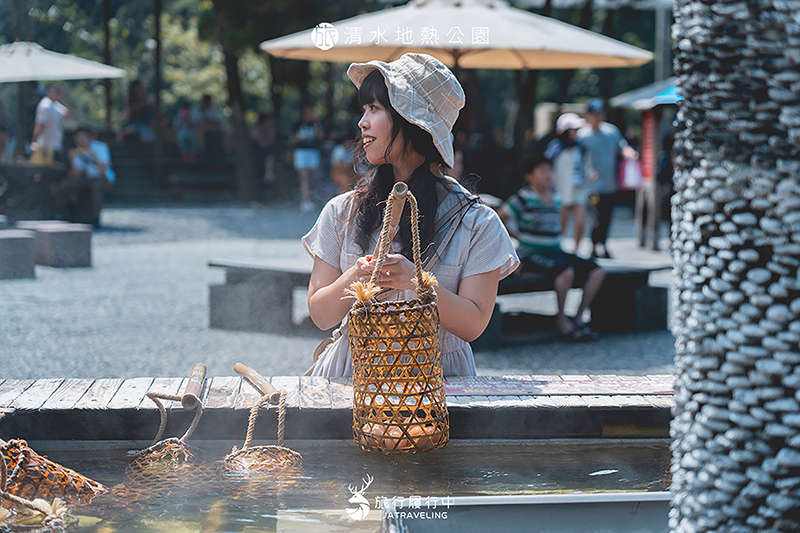 宜蘭大同景點｜清水地熱公園：一邊泡腳一邊品嚐溫泉蛋，最chill的溫泉公園！